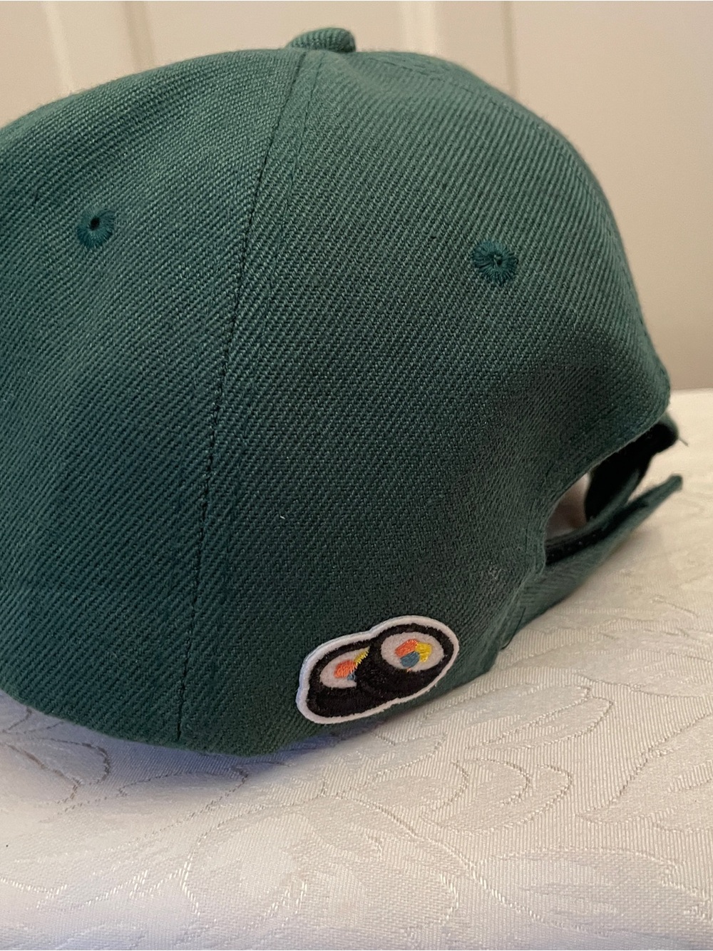 Emerald Green Cali Roll Sushi Baseball Cap